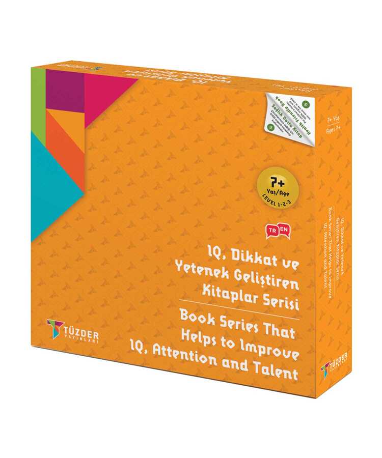 7+ Yaş 9'LU SET | IQ Dikkat Geliştiren Kitaplar Seti | ZET